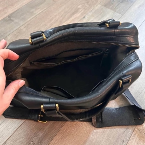 Madewell Glasgow Satchel Handbag in Black - Picture 6 of 6